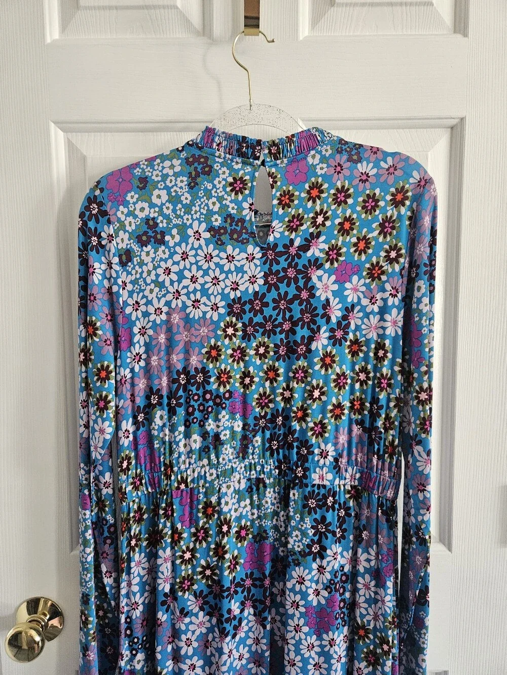 NWOT Kate Spade New York Pacific Petals Floral Knit Midi Dress